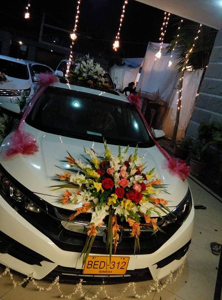 Car decoration/Wedding Events Planner/Flower Decoration/Mehndi decor 5