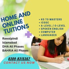 Home Tutor,Online Tutor,Home Tution,O/A level,Kg,Montess,IGCSE,English