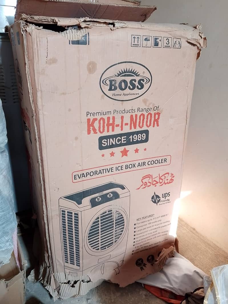 Boss Air Cooler ECM-6000 New 2