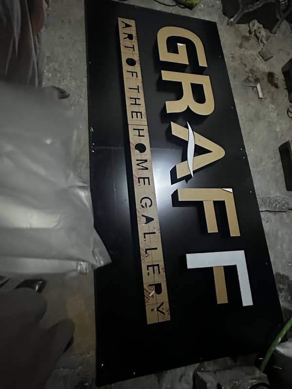 We Make All kind Of signboards Neonsign 3D Boards Flex Boards Shields 12