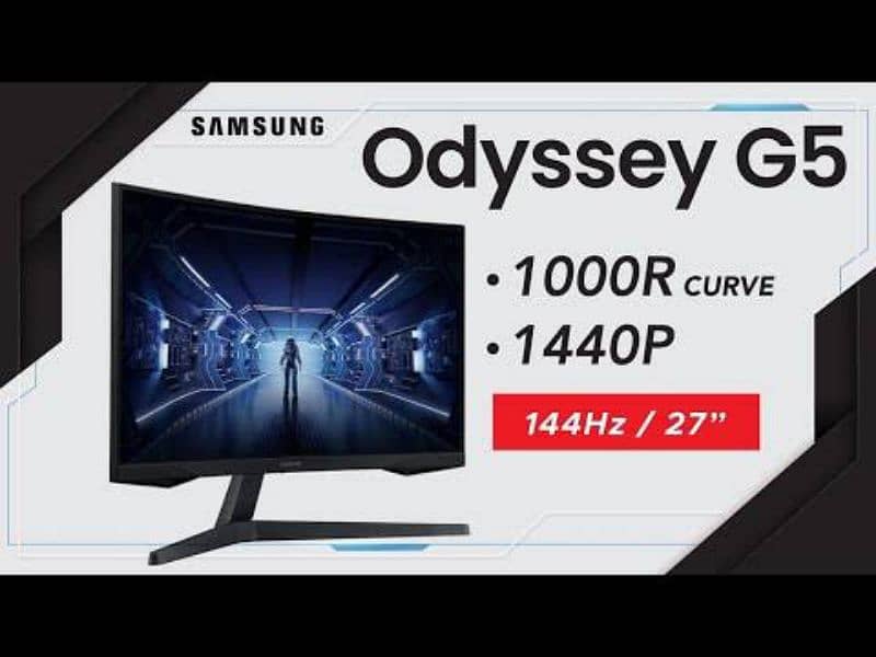 Samsung Odessey G5 Monitor Screen 0