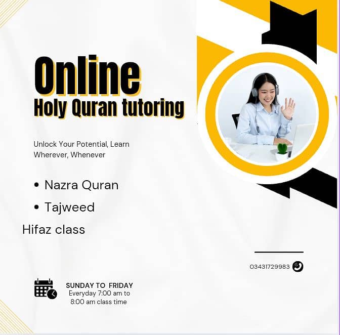 Online Holy Quran tutoring and English grammar tutoring 1