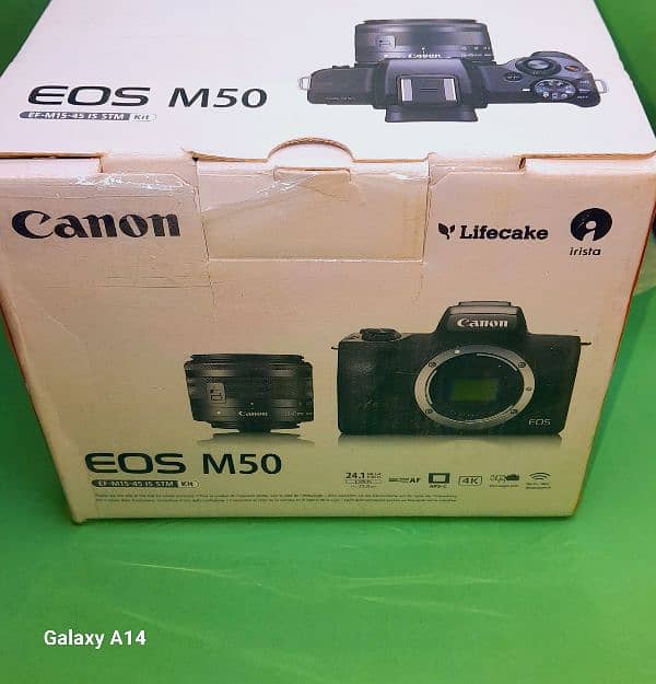 canon m50 Mirrorless Camera 3