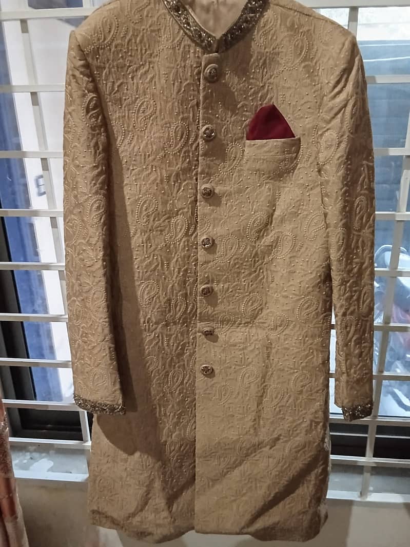 Sherwani & Prince coat with Khussa & Qulla 3