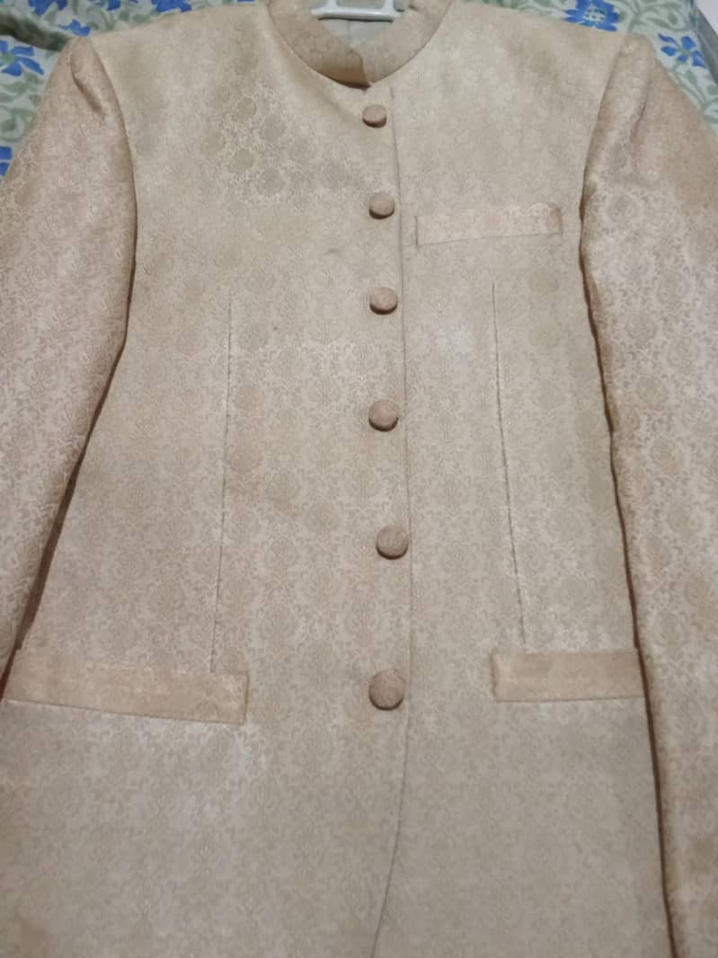 Sherwani & Prince coat with Khussa & Qulla 4