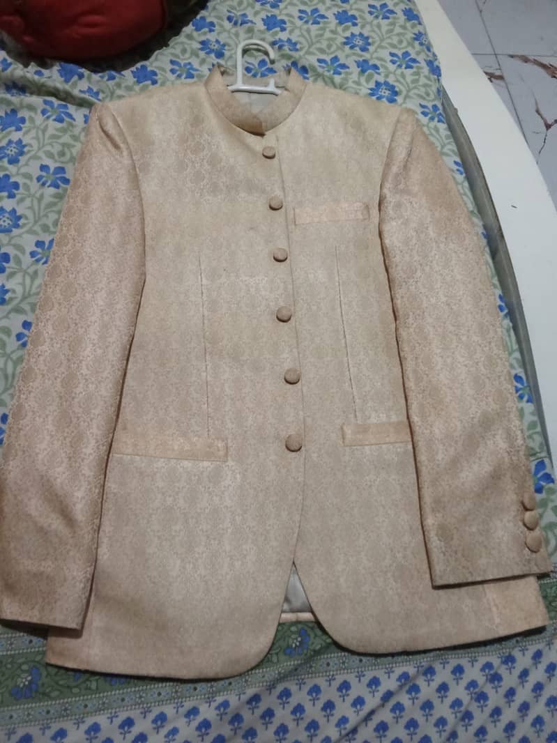 Sherwani & Prince coat with Khussa & Qulla 6