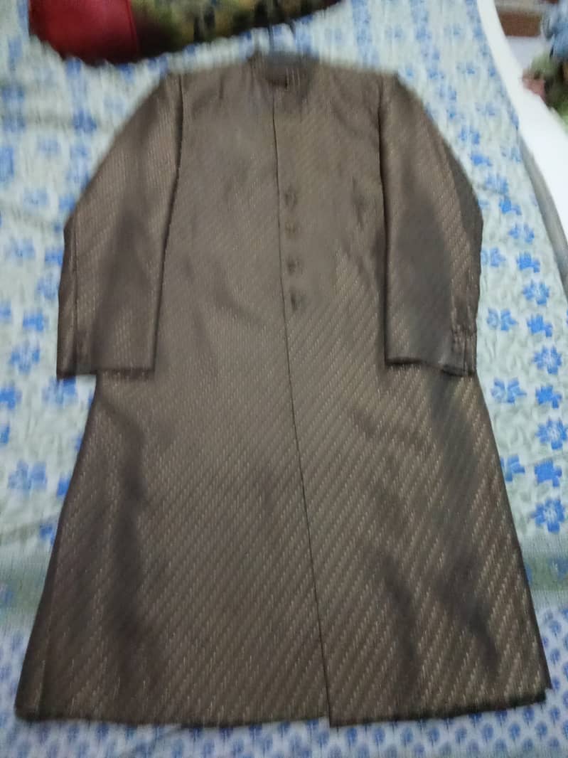 Sherwani & Prince coat with Khussa & Qulla 10