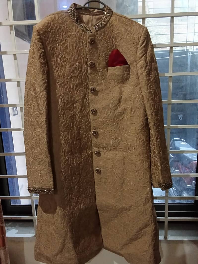 Sherwani & Prince coat with Khussa & Qulla 13