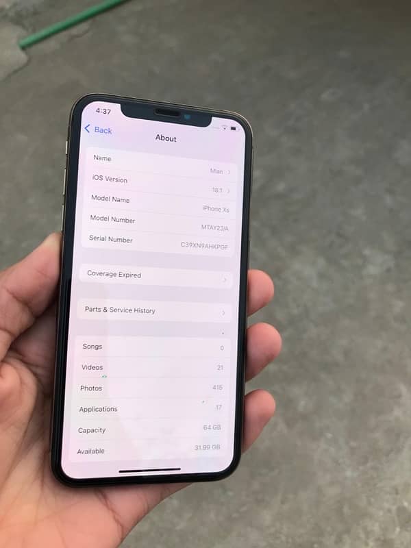 Iphone XS Non PTA 3