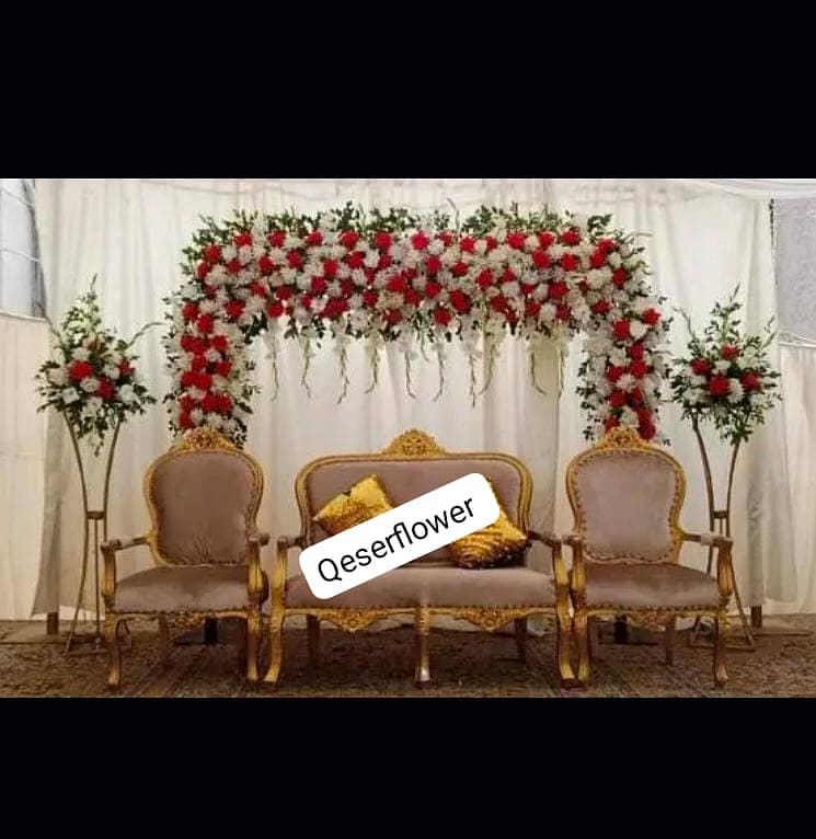 Flower Decoration/Wedding Events Decor/Car decor/Nikkah decor 3