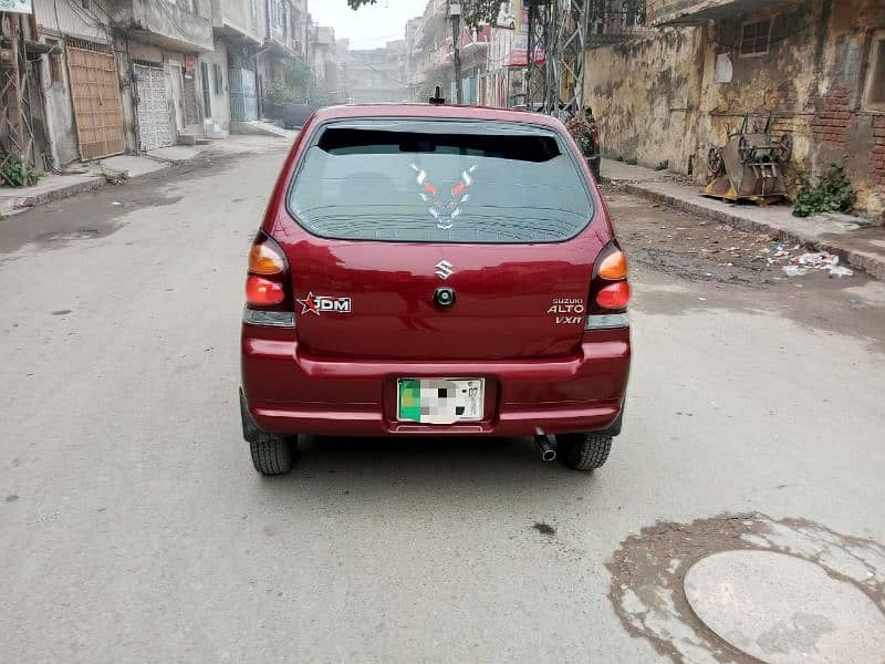 Home used 2007 Suzuki Alto VXR for sale. defence driven car 5