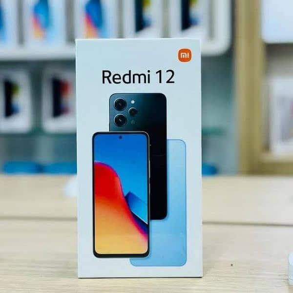 Xioami Redmi 12 with box, 8, 128 all okay, pta approved 1