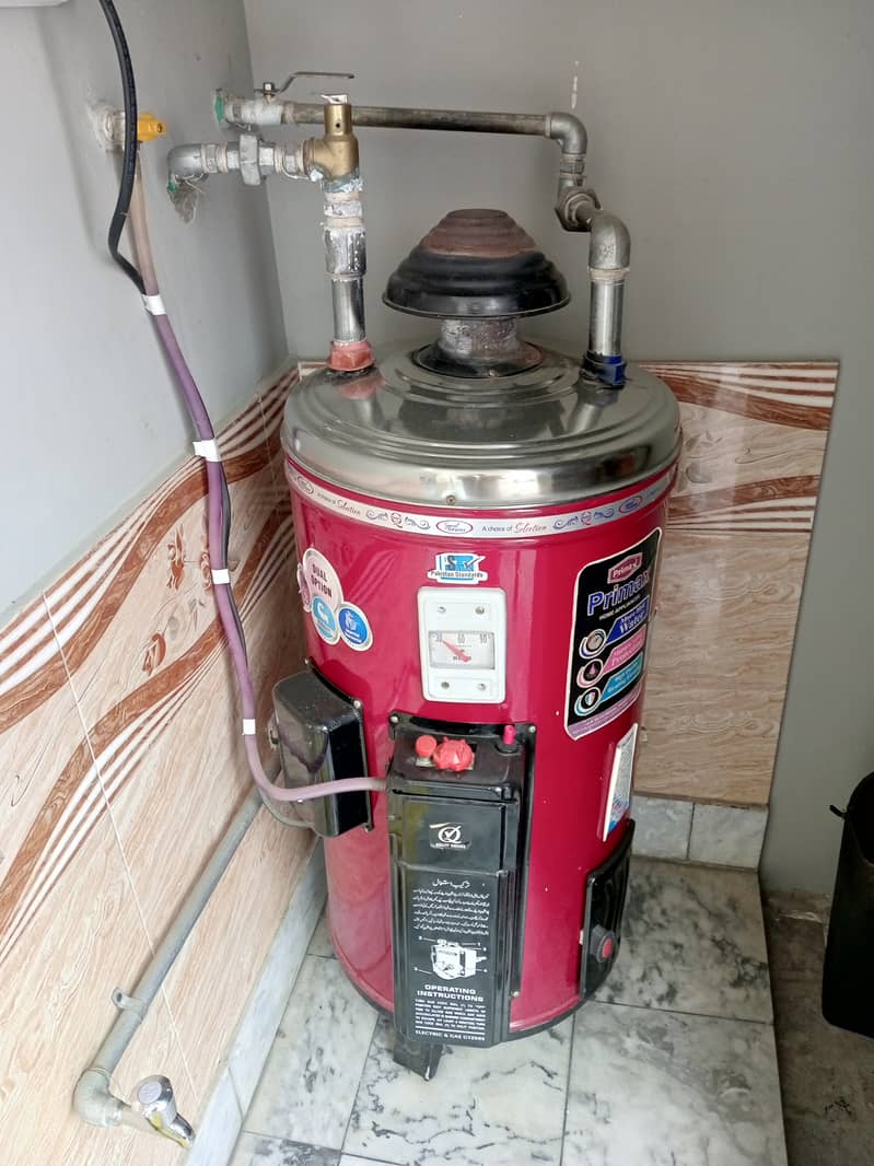 Electric and gas(Dual) gyser electric and gas geyser 1