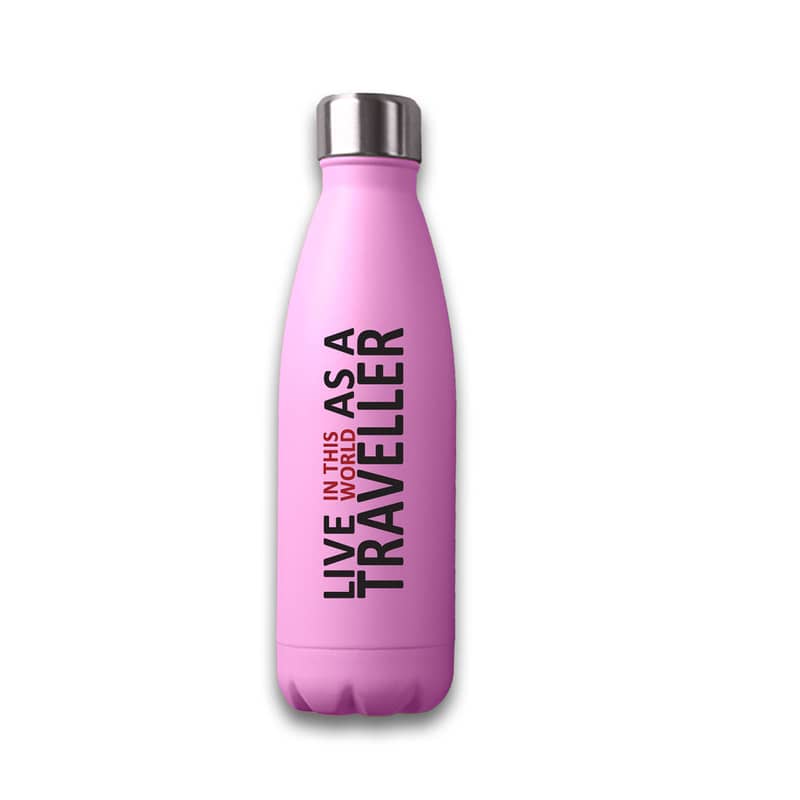 Imported Water Bottle Stainless Steel with Double-Layer 500ml 6