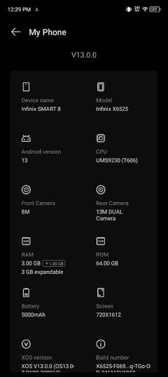 Infinix smart 8 non pta