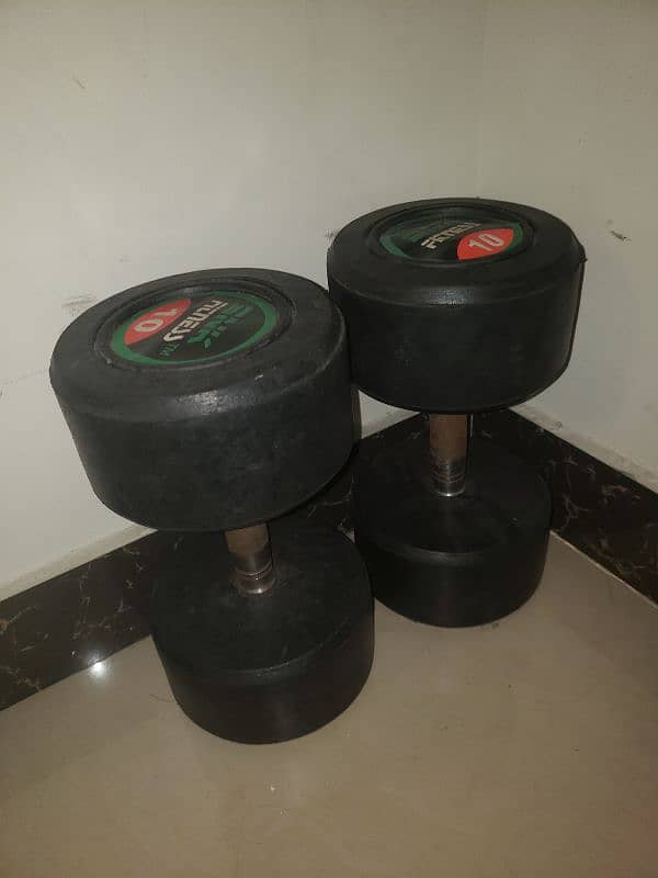 10Kg Dumbells 0