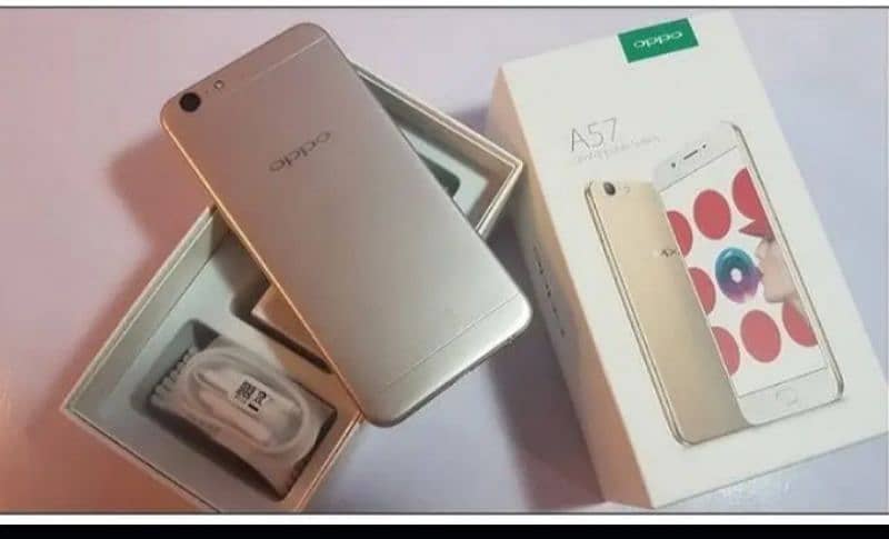 Oppo A57 Dual sim officially pta proved memory card supported 4+64 1