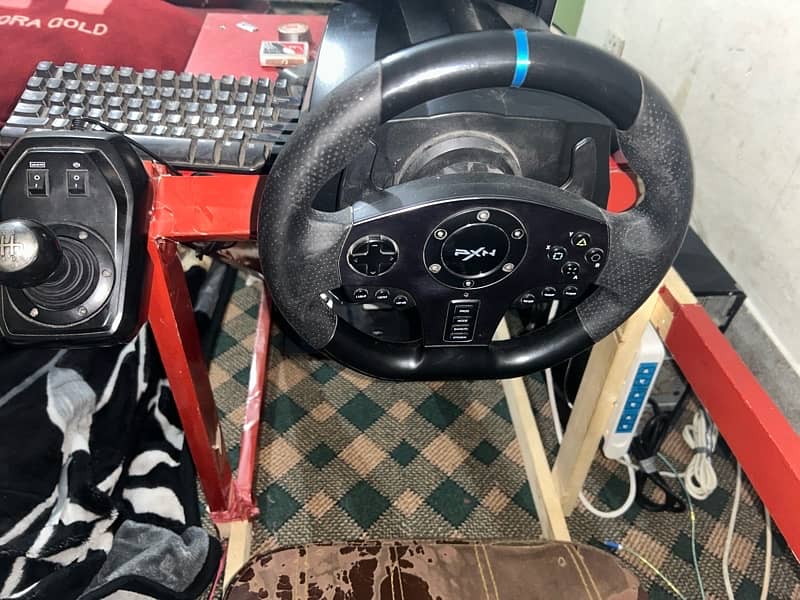 PXN v9 steering wheel+peddals+shifter 3