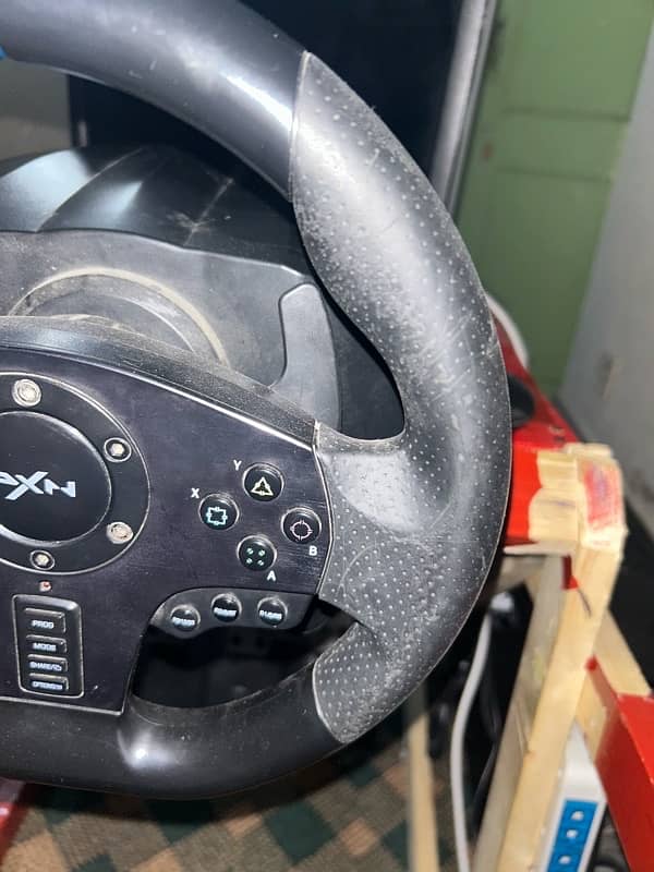 PXN v9 steering wheel+peddals+shifter 6