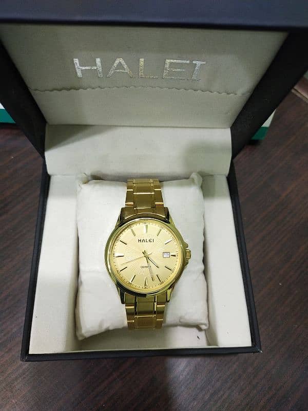 Halei Golden Watch 0