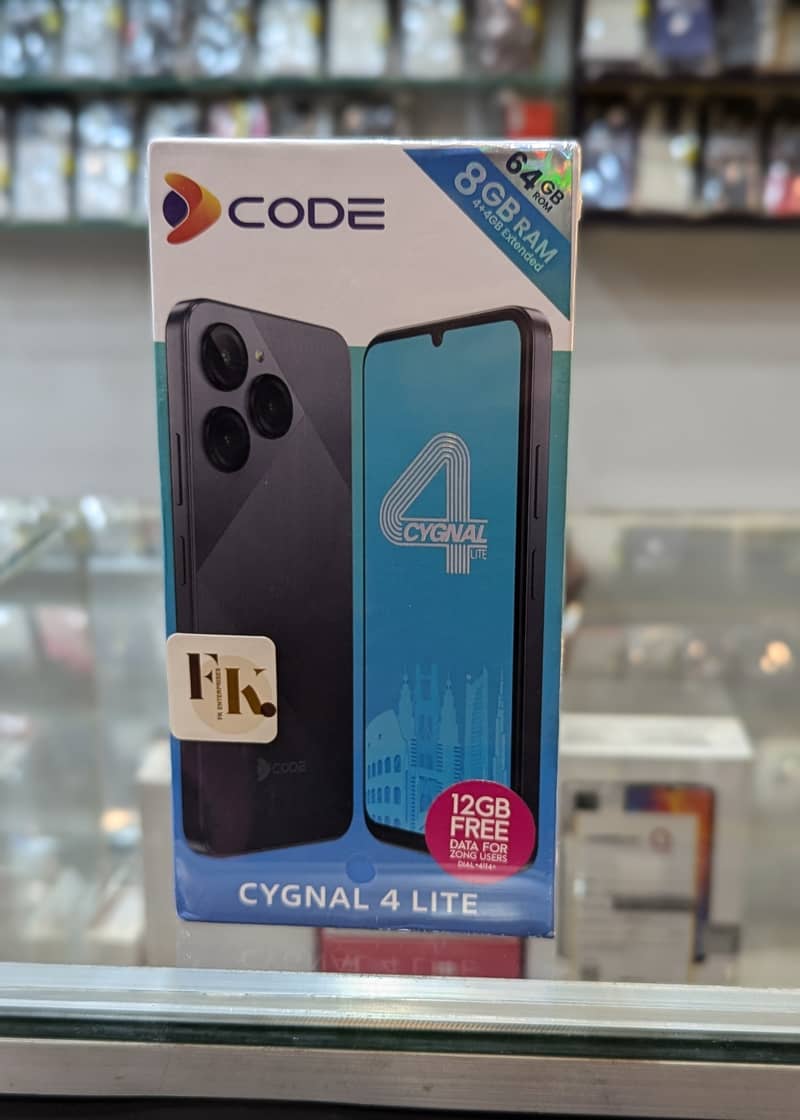 Dcode Cygnal 4 Lite Mobile 4/64 Whatsapp 03477803899 0