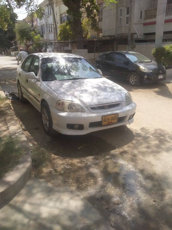 Honda Civic VTi 1999 argent sale xng petrol dono pe on hai 1