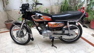 Honda Cg 125 2022 All punjab number