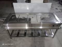 Bain-marie commercial kitchen equipment Consultant pizza oven