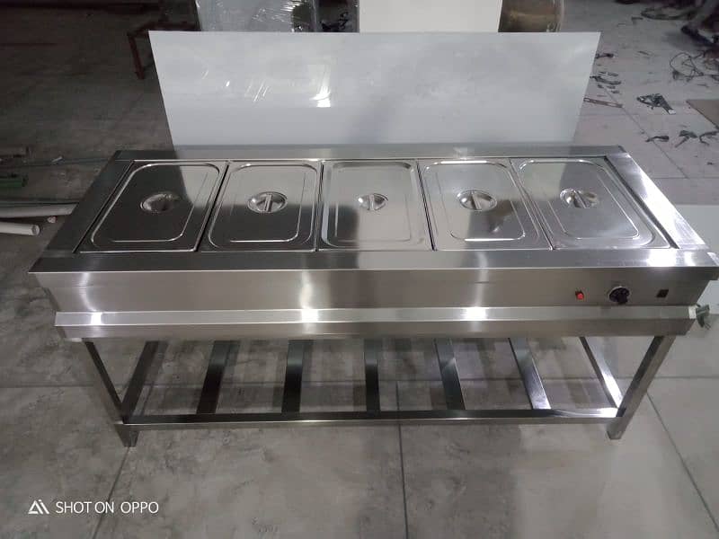 Bain-marie commercial kitchen equipment Consultant pizza oven 0