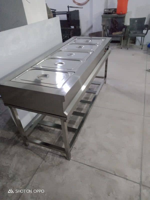 Bain-marie commercial kitchen equipment Consultant pizza oven 3