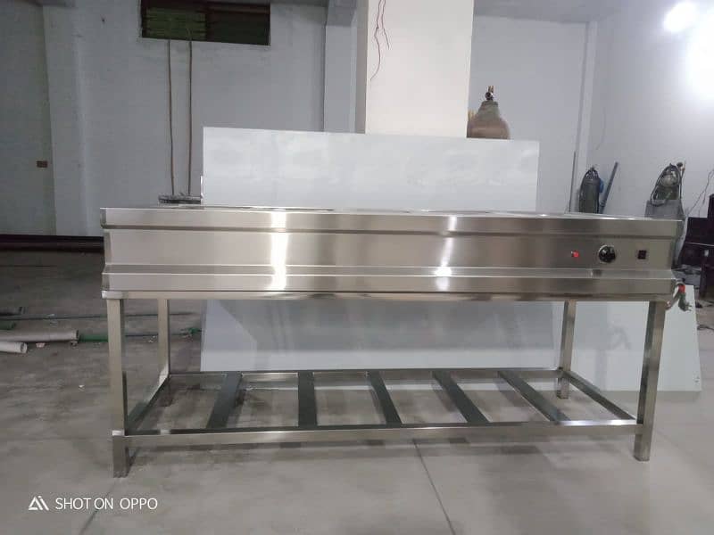 Bain-marie commercial kitchen equipment Consultant pizza oven 4