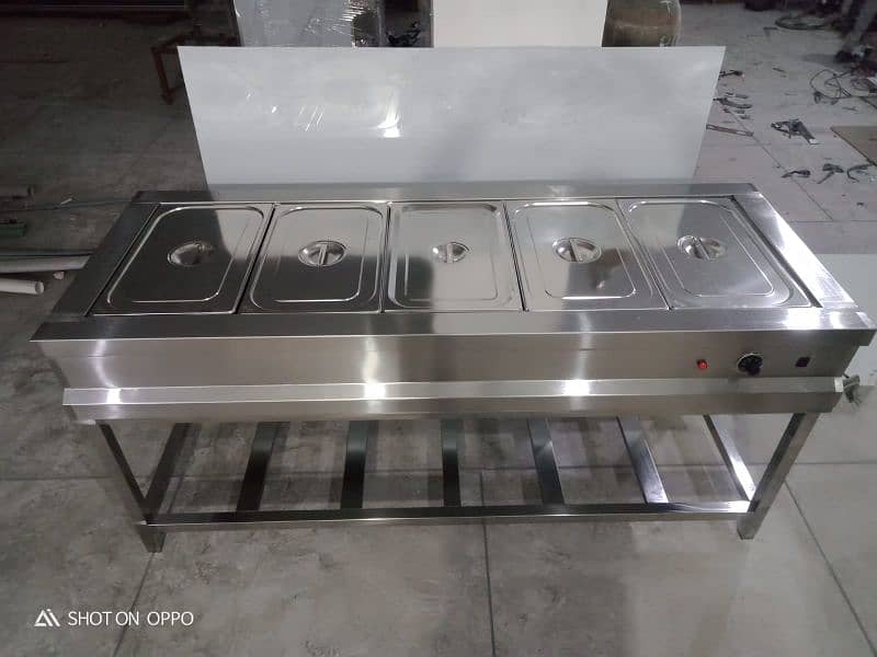 Bain-marie commercial kitchen equipment Consultant pizza oven 6