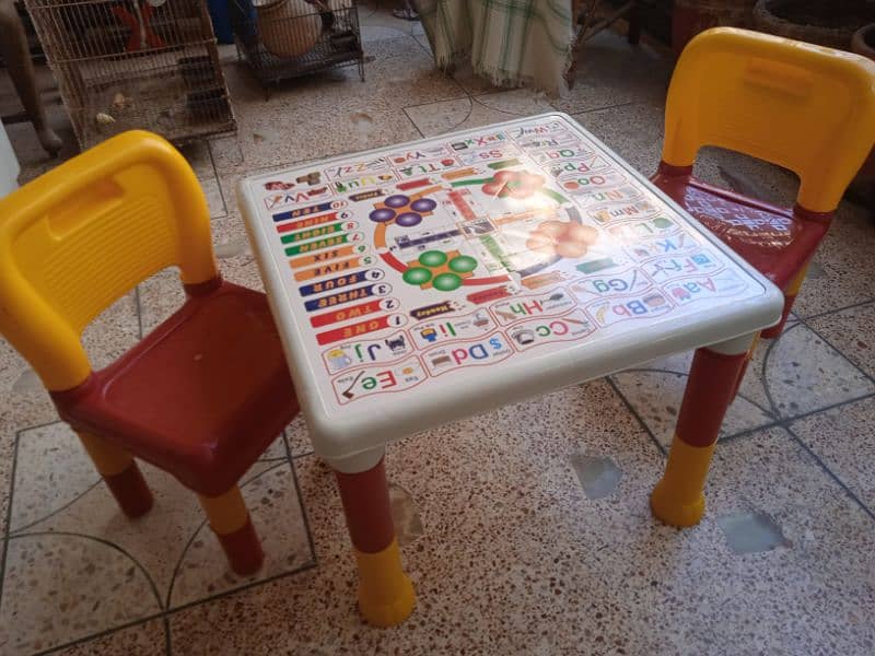 Two Chairs and Table for Kids 2