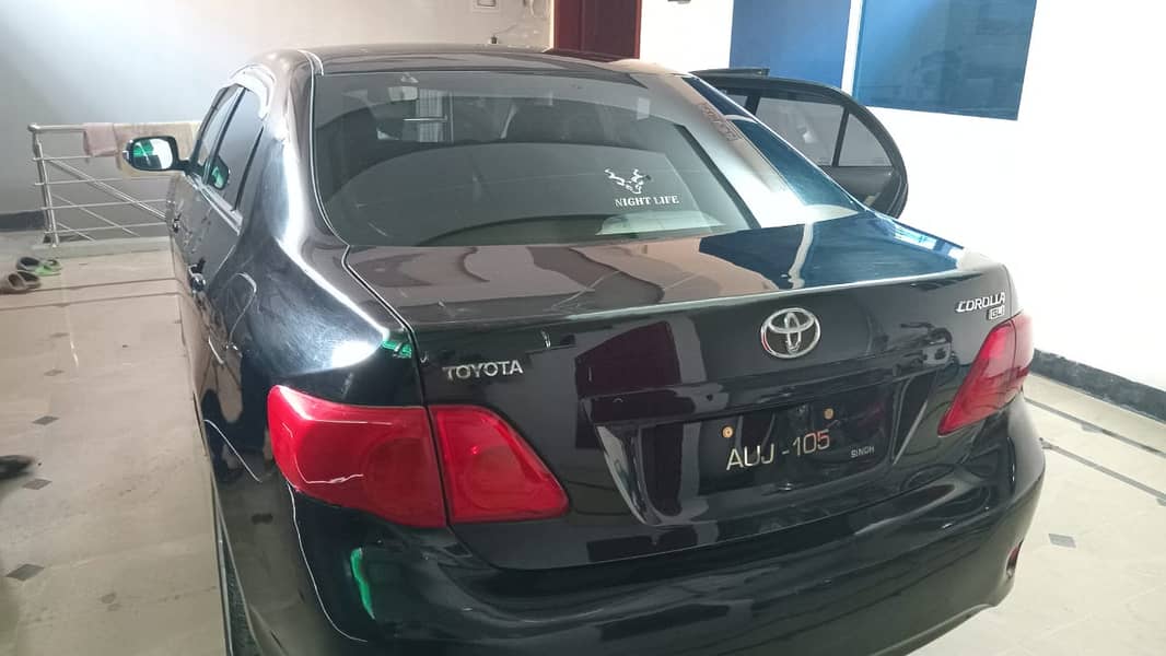 Toyota Corolla XLI 2010 3