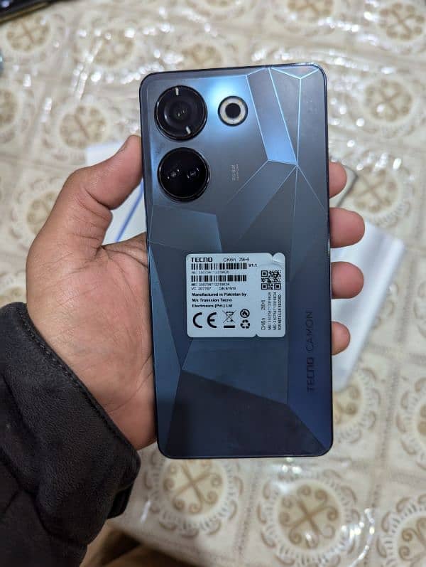 TECHNO CAMON 20 256 GB OFFICIAL PTA APPROVED 2