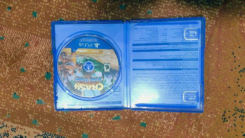 Play station original  CD  game. Crash Bandicoot N'sane trilogy. 3