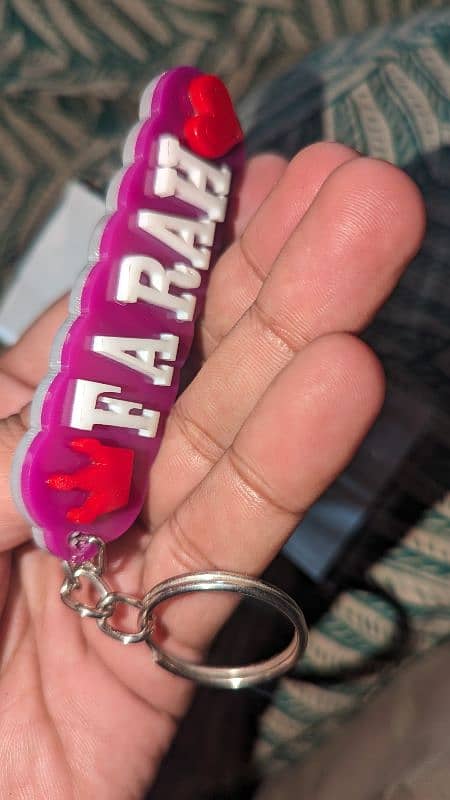 Farah Name Key chain 1