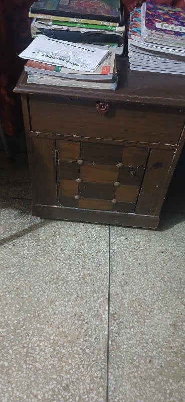 bed, dressing and side tables. price mentioned in description. 4