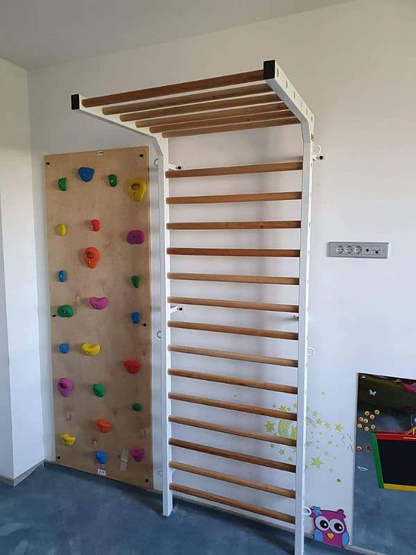 monkey bar/wall climbing/indoor setup/kids swing/kids activity/swings/ 2