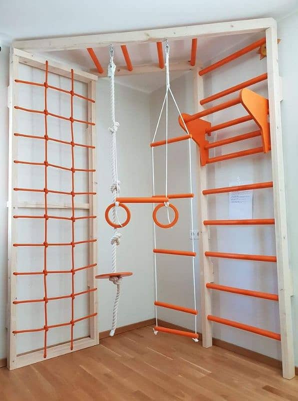 monkey bar/wall climbing/indoor setup/kids swing/kids activity/swings/ 14