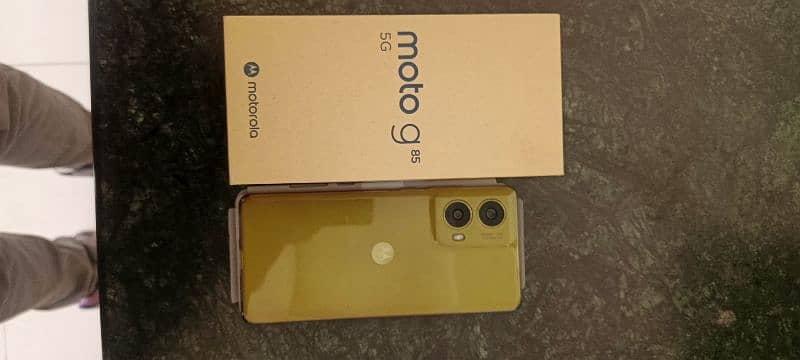 Moto G 85 Just box open 2