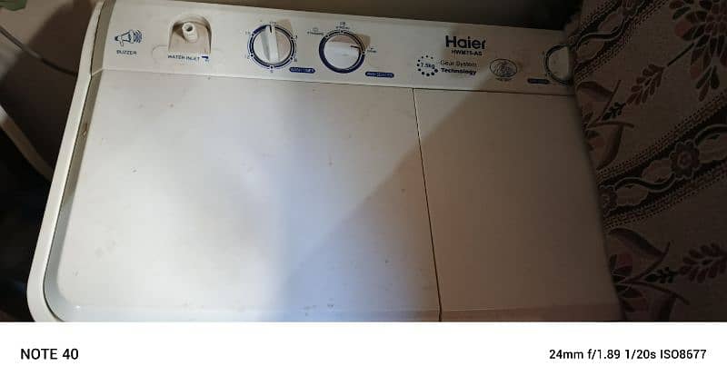 HWM-75 AS Haier Washing machine 0