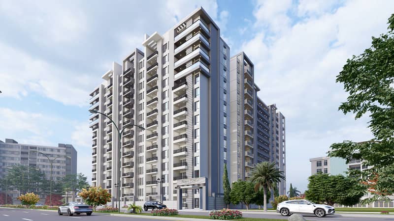 Prime Location AIMAL TOWER APPARTMENT For Sale In The Perfect Location Of GULISTAN-E-JOHAR VIP BLOCK 17 1