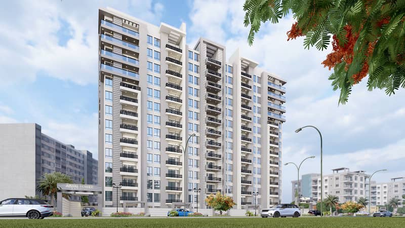 Prime Location AIMAL TOWER APPARTMENT For Sale In The Perfect Location Of GULISTAN-E-JOHAR VIP BLOCK 17 2