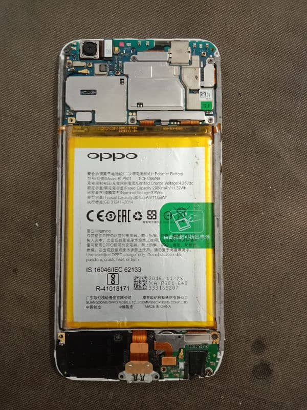 oppo F1s mobile board 0