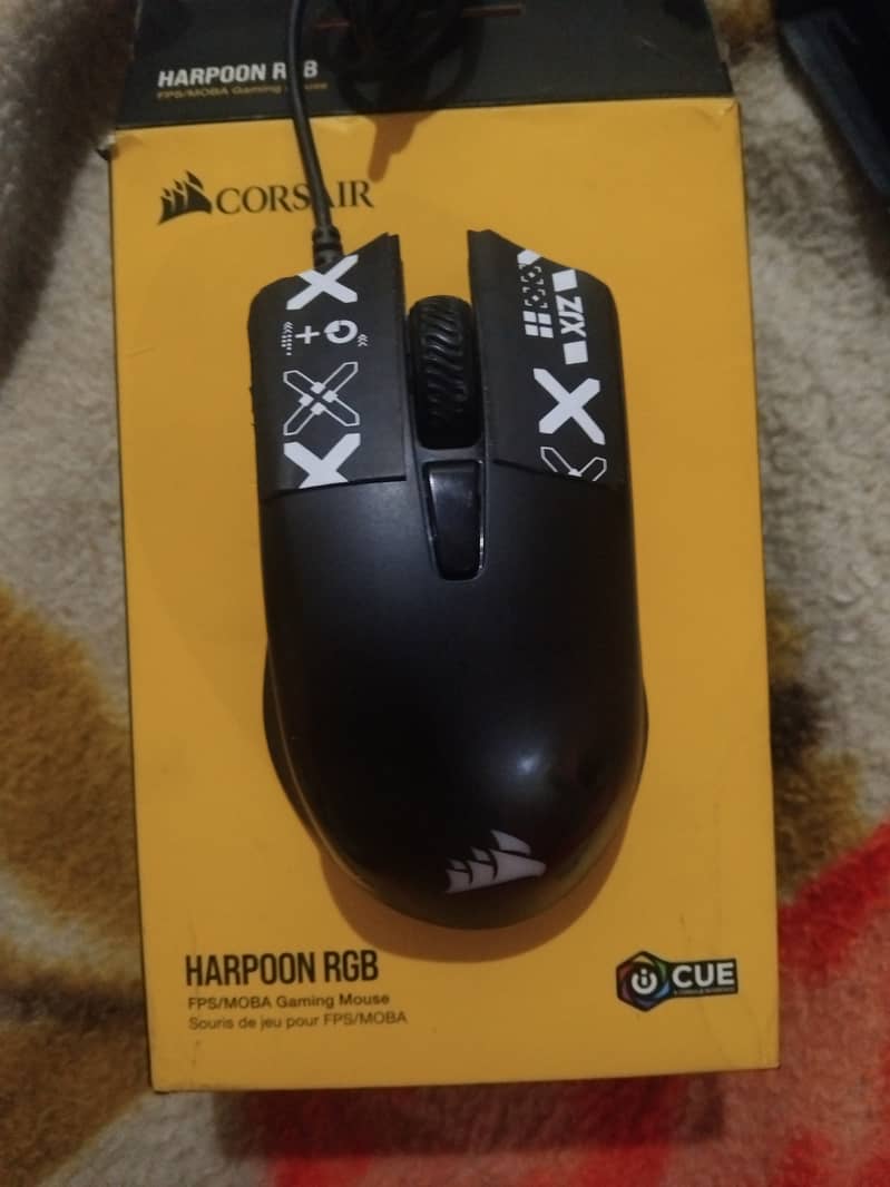 Corsair harpoon RGB mouse 0