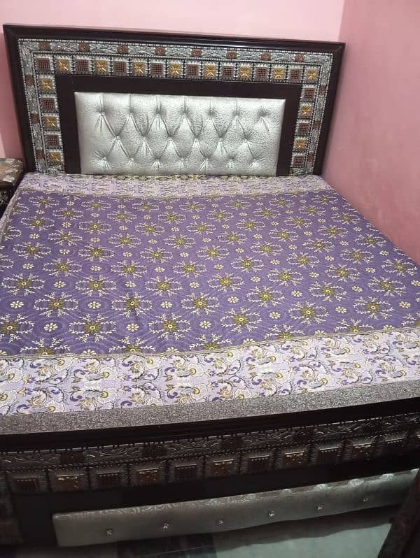 Wooden bed for sale 3