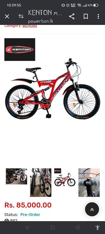 Kenton mountain bike 1