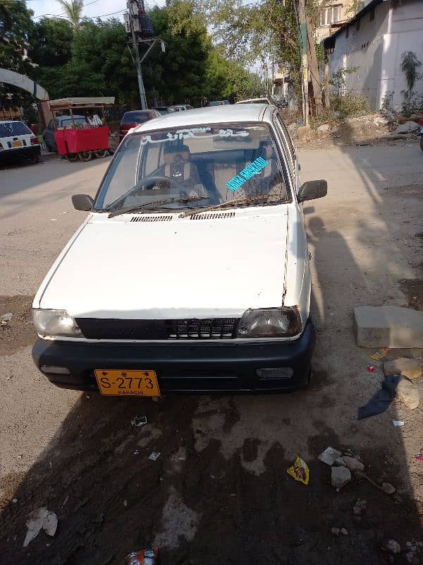 Suzuki Mehran VXR 1991 5