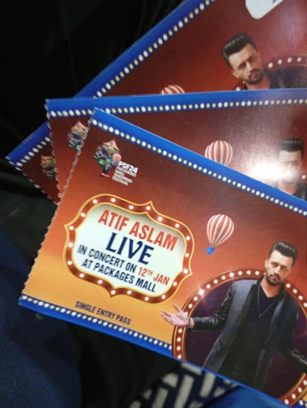 Atif Aslam Concert Tickets 0